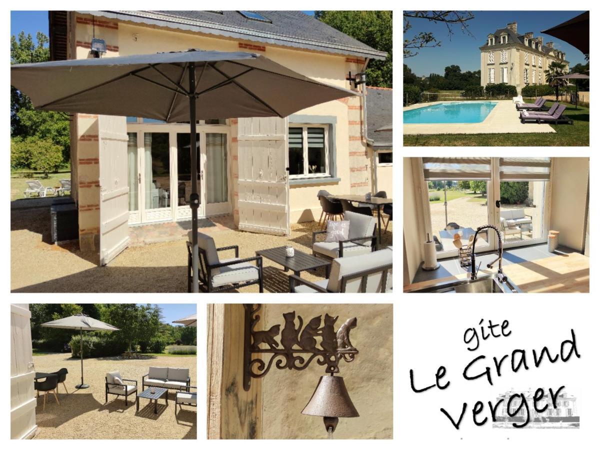 Chateau La Mothaye - Self Catering Apartments With Pool In The Loire Valley Les Bois-d'Anjou Exterior foto