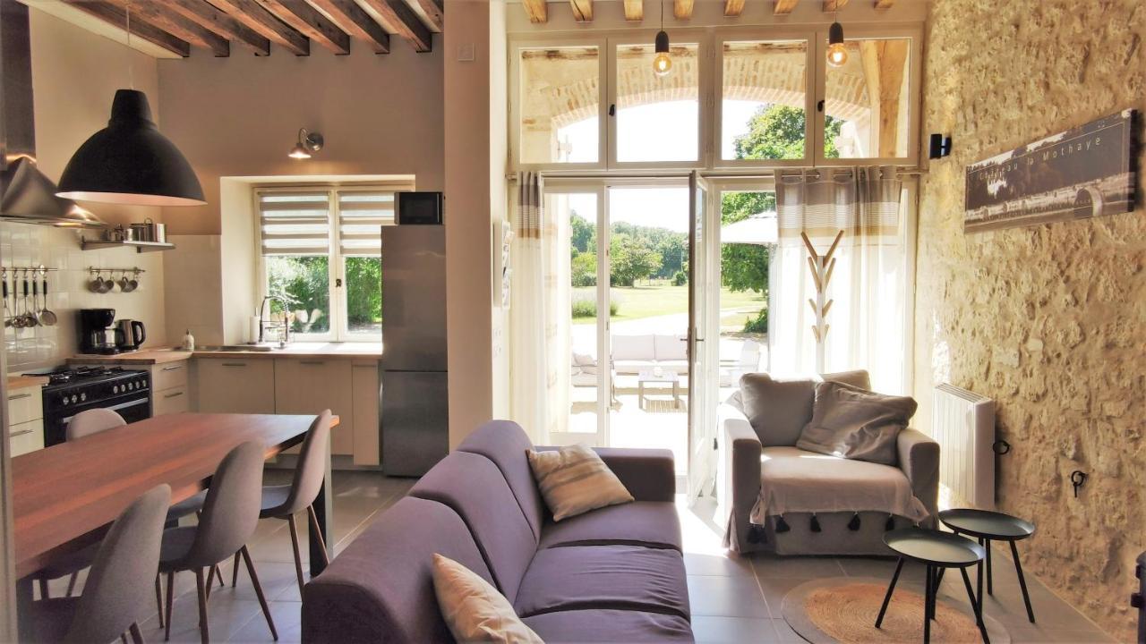 Chateau La Mothaye - Self Catering Apartments With Pool In The Loire Valley Les Bois-d'Anjou Exterior foto