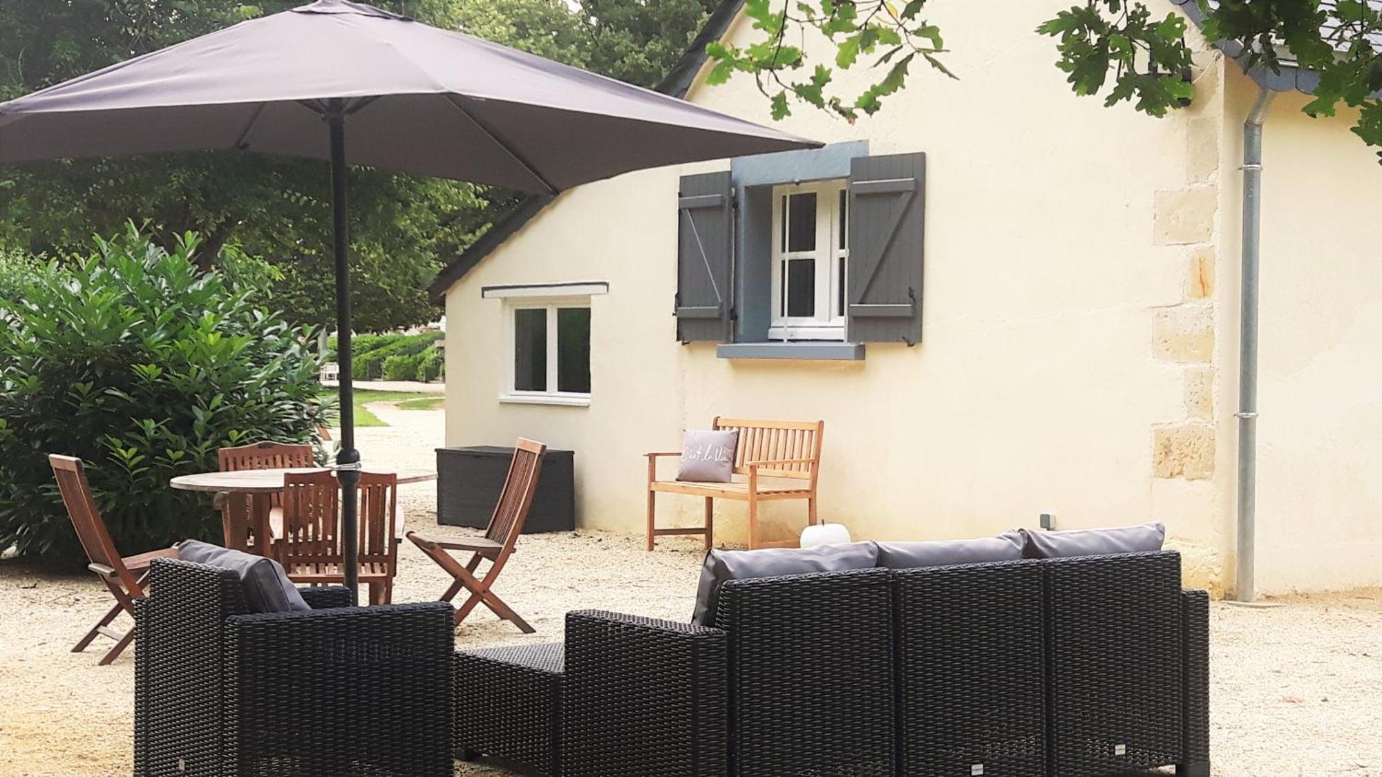 Chateau La Mothaye - Self Catering Apartments With Pool In The Loire Valley Les Bois-d'Anjou Zimmer foto